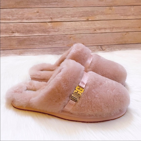 UGG Shoes - UGG Dalla UGG Metal Graphic Slippers In Quartz